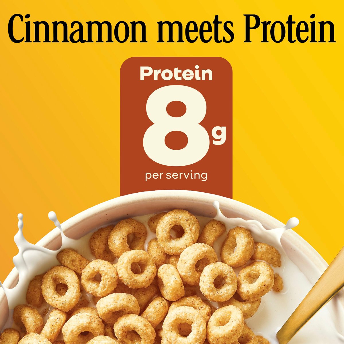 미국직구 Cinnamon Cheerios 40g 2팩 / Cinnamon Cheerios Protein, Breakfast Cereal Cup, Gluten Fr 2