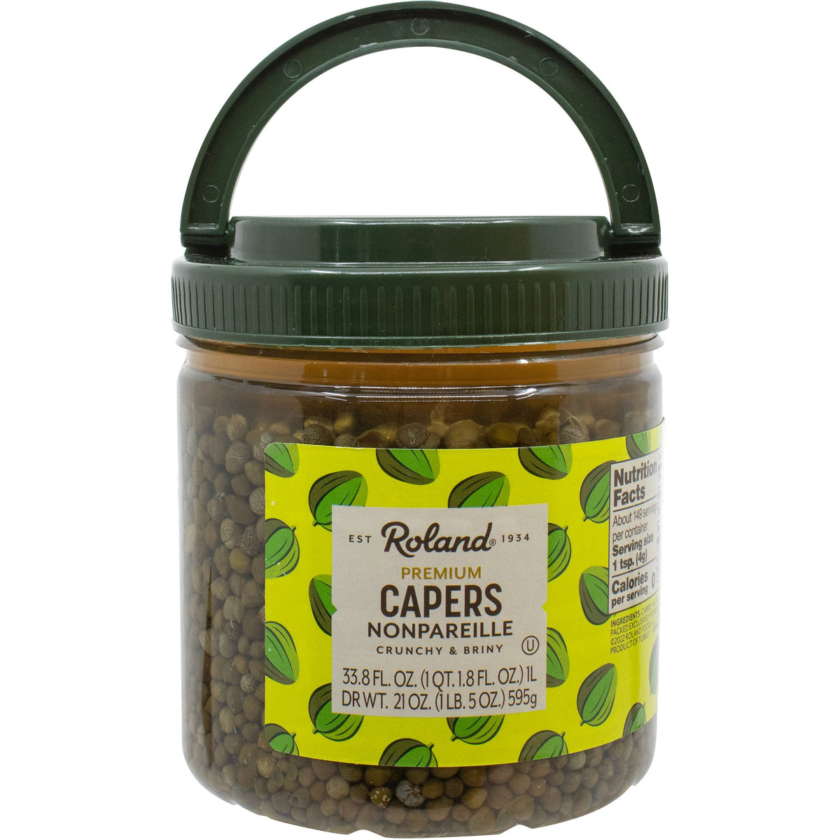 미국직구 Roland Nonpareilles Capers, 32 oz