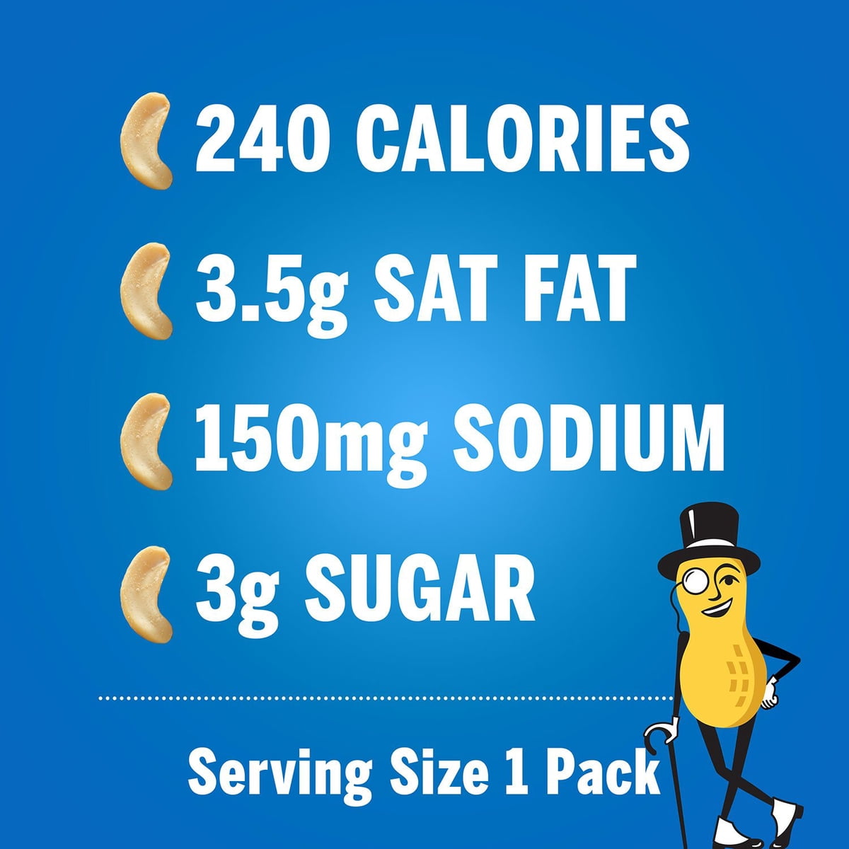 미국직구 Planters Salted Cashews 견과 43g / Planters Salted Cashews, 43g, 18 pk. 6