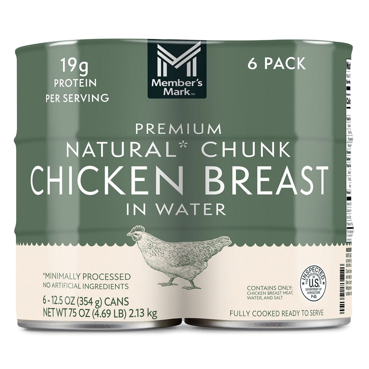 미국직구 멤버스마크 354g 6팩 / Member's Mark Premium Chunk Chicken Breast, 354g, 6 ct. 1