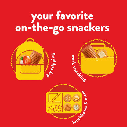 미국직구 리츠 Fresh Stacks Whole Wheat Crackers, Travel Snacks, 11.6 oz (8 Multi Snack Packs)
