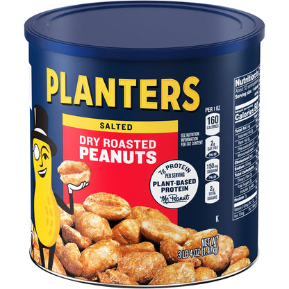 미국직구 Planters Peanuts, Dry Roasted, 52 oz