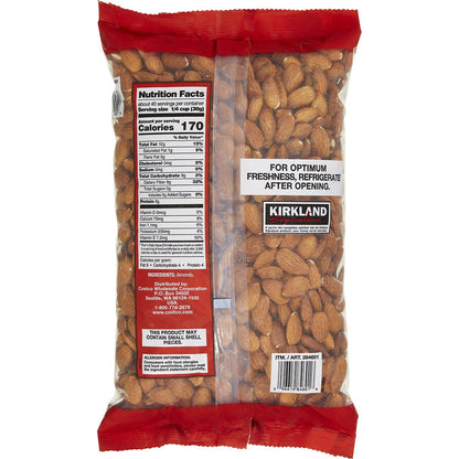 미국직구 Kirkland Signature Whole Almonds, Baking Nuts, 3 lbs