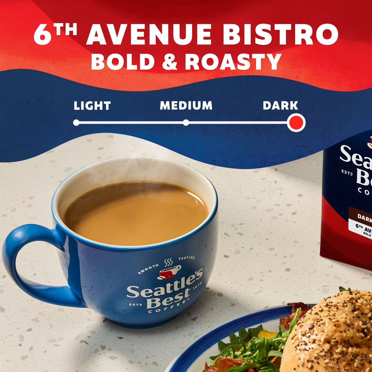 미국직구 Seattle's Best 커피 907g / Seattle's Best Coffee 6th Avenue Bistro Ground Coffee, 907g 4