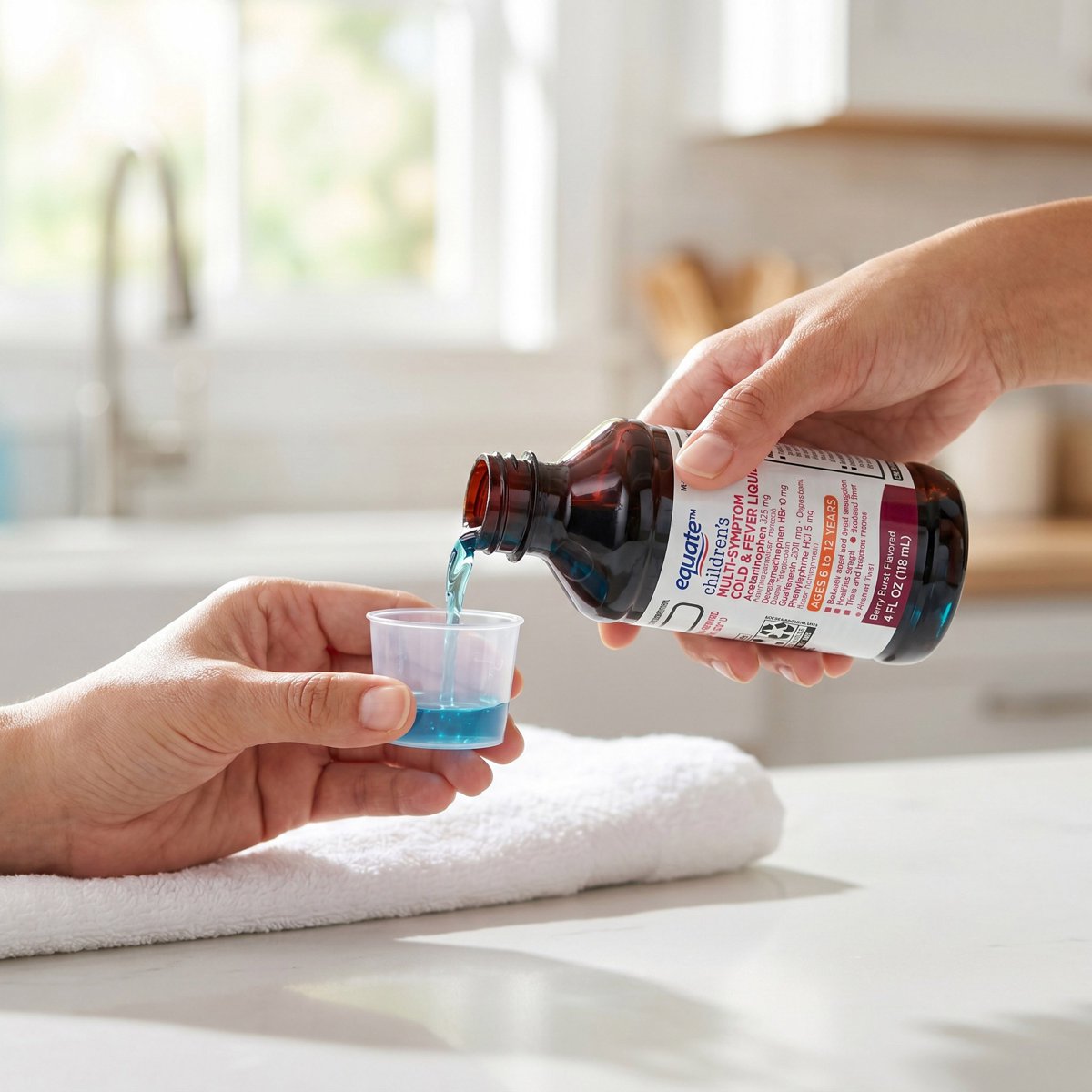 미국직구 Equate Children's Multi-Symptom 118ml / Equate Children's Multi-Symptom Cold & Fever  3
