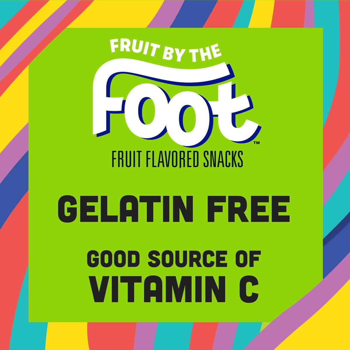 미국직구 Fruit By The 21g / Fruit By The Foot Tie-Dye Fruit Flavored Snacks Variety Pack, 21g, 7