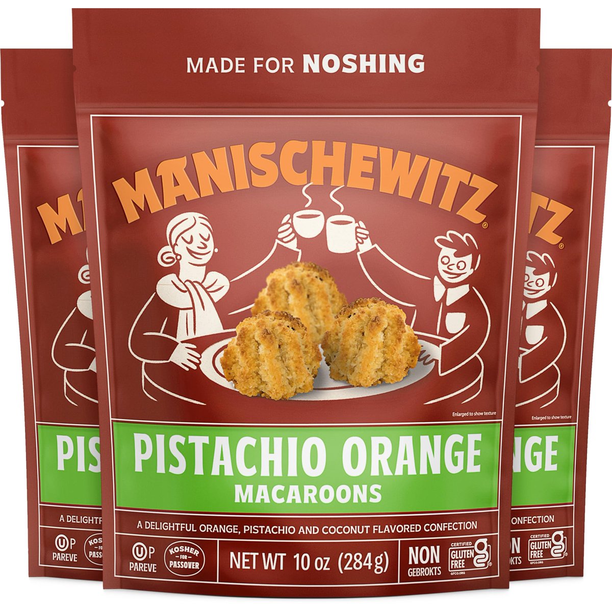 미국직구 3x Manischewitz Pistachio 견과 283g 3팩 / 3x | Manischewitz Pistachio Orange Macaroons,  2