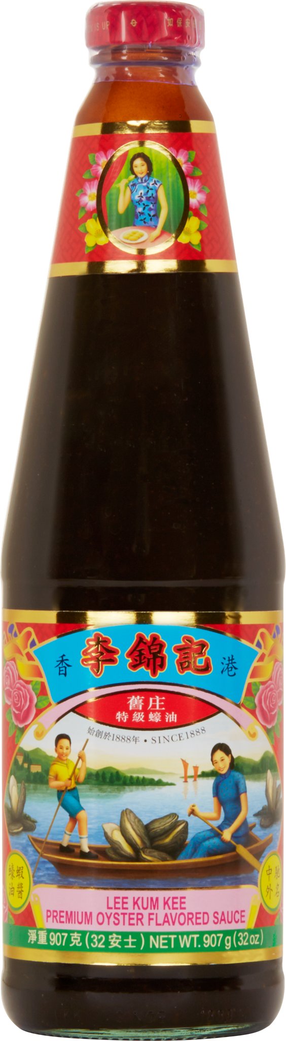 미국직구 Lee Kum Kee Premium Oyster Flavored Sauce, 32 fl oz