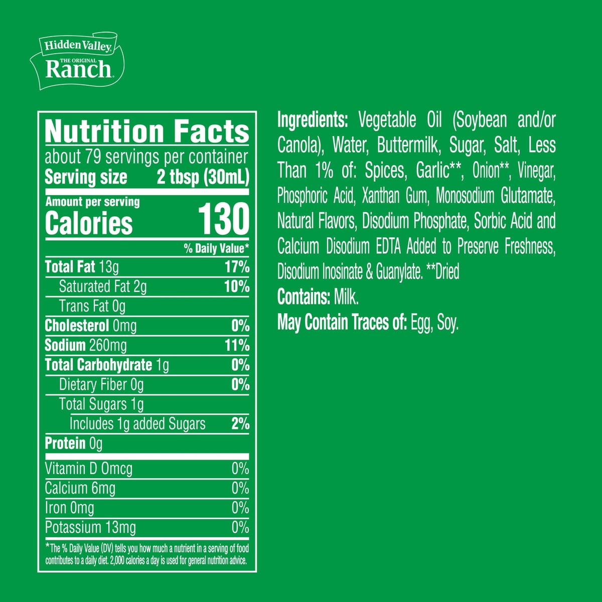 미국직구 Hidden Valley 1.1kg / Hidden Valley Original Ranch Dressing, 1.1kg, 2 pk. 2