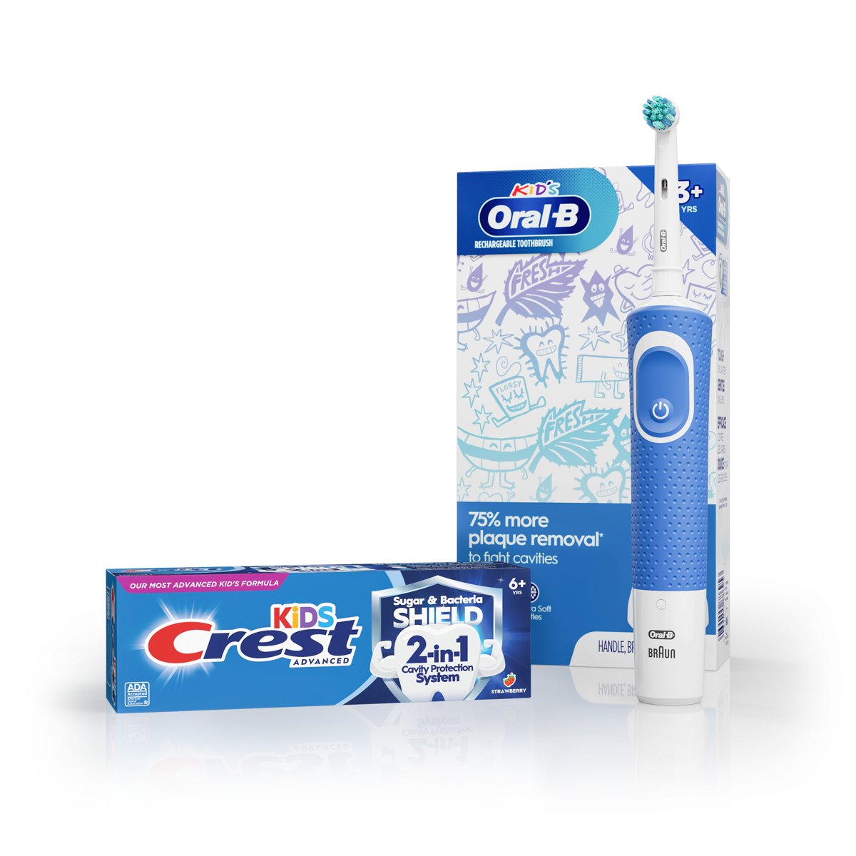 미국직구 Crest Toothpaste 116g / Crest Toothpaste, Kids Sugar Bacteria Shield Fluoride Toothpa 7