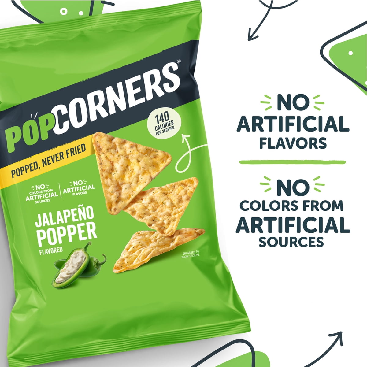 미국직구 PopCorners Jalapeno Popper 510g / PopCorners Jalapeno Popper Chips, 510g 4