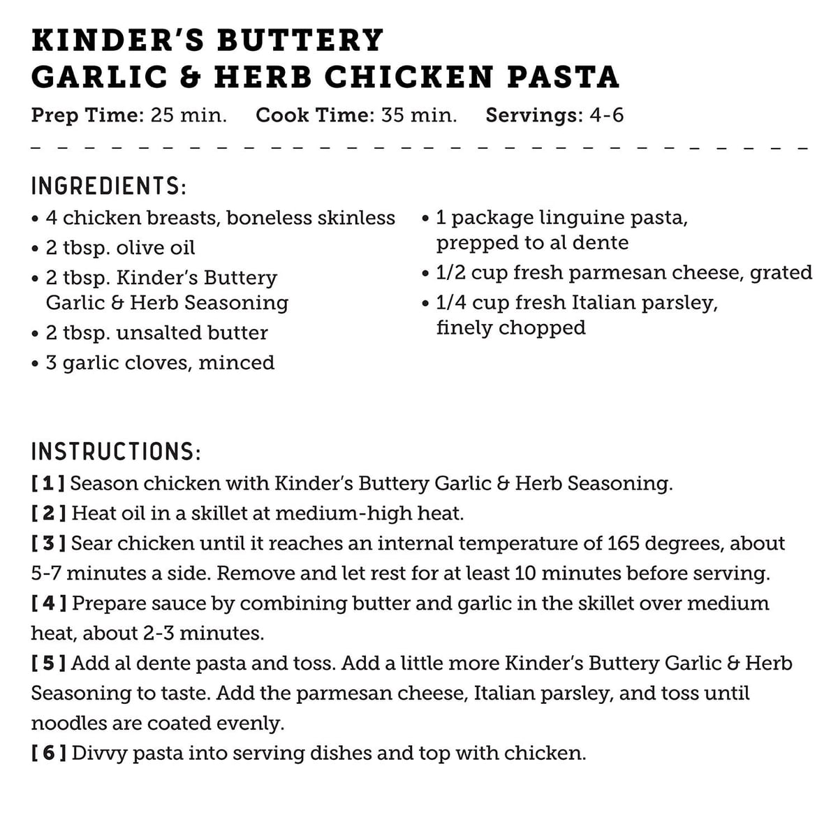 미국직구 Kinder's Buttery Garlic 227g / Kinder's Buttery Garlic & Herb Seasoning, 227g 6