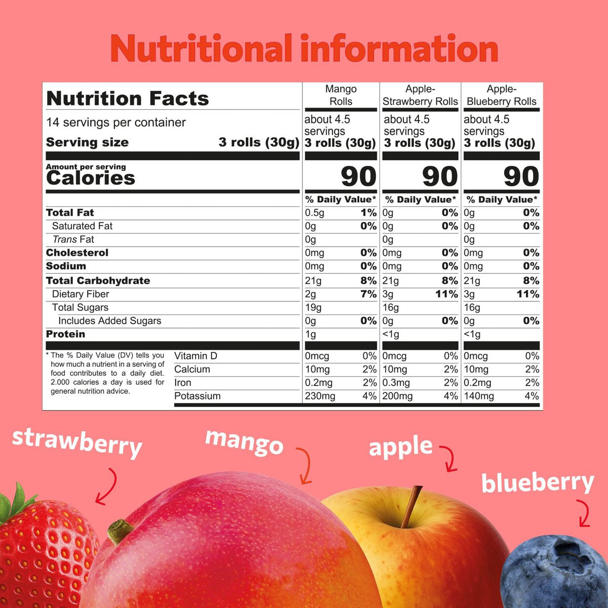 미국직구 Bob Snail Fruit 10g / Bob Snail Fruit Rolls Variety Pack, Mango, Apple-Strawberry, Ap 3