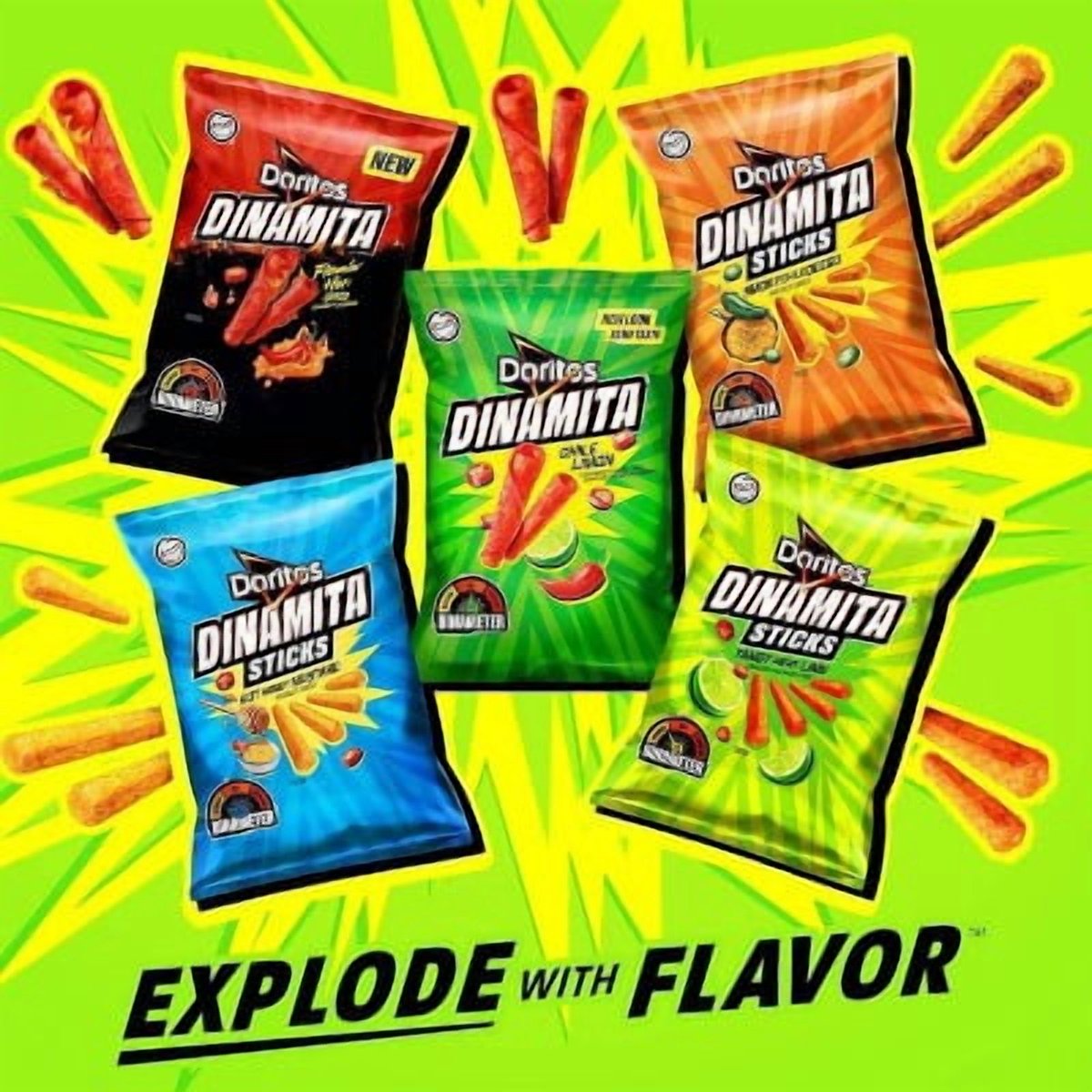 미국직구 Doritos Dinamita Spicy 305g 24621 / Doritos Dinamita Spicy Cool Ranch Chips - 305g 3