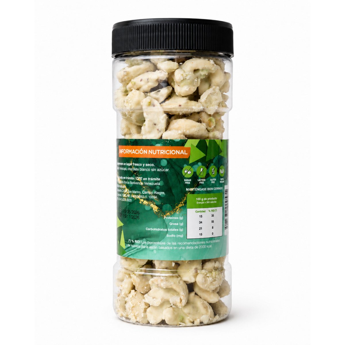 미국직구 Mijao Seeds Golden 초콜릿 230g / Mijao Seeds Golden Rocks White Chocolate Pistachio Cash 5