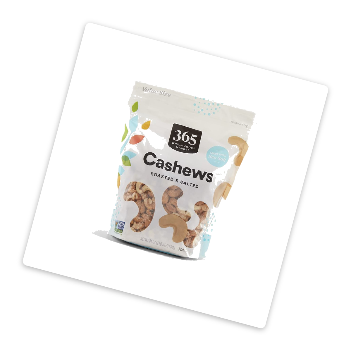 미국직구 3 Pack 365 견과 680g 3팩 / 3 Pack | 365 by Whole Foods Market Roasted and Salted Cashews 2