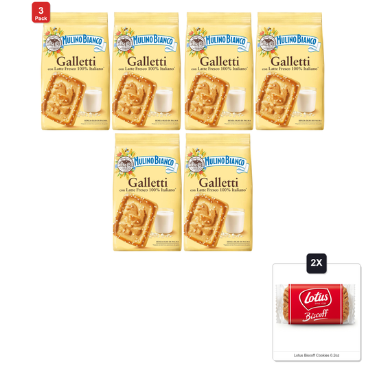 미국직구 3 Pack 커피 350g 3팩 / 3 Pack | 2 Count - Mulino Bianco Galletti 350g (350G) Authentic Italia 1