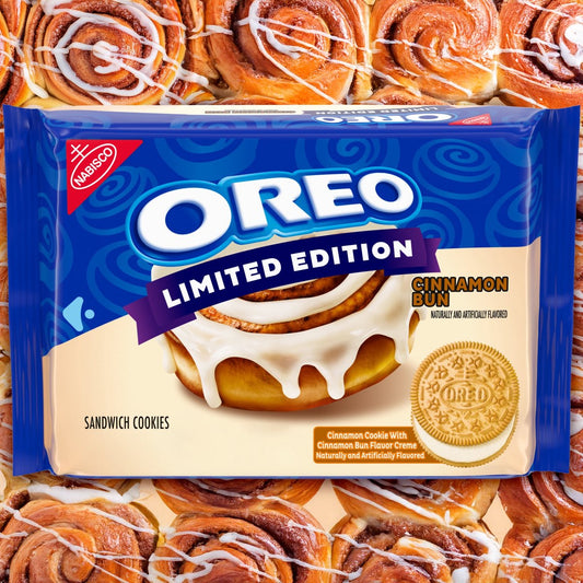 미국직구 3 Pack 과자 303g 3팩 / 3 Pack - OREO Cinnamon Bun Sandwich Cookies, Limited Edition, 303 1