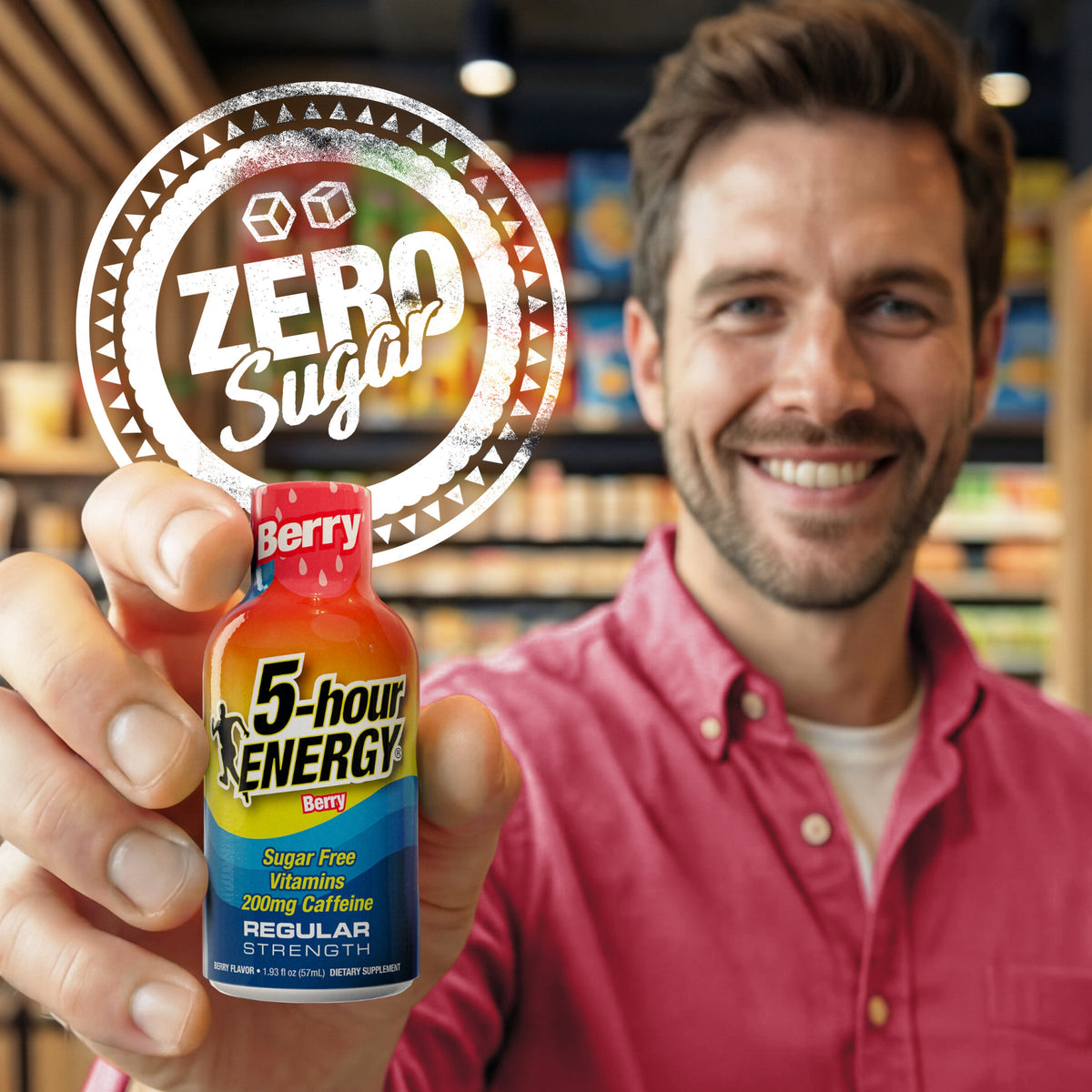 미국직구 5-hour ENERGY Shot, Regular Strength, Berry, 1.93 fl oz, 24 ct