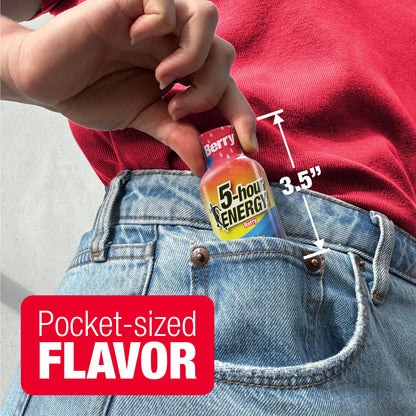 미국직구 5-hour ENERGY Shot, Regular Strength, Berry, 1.93 fl oz, 24 ct