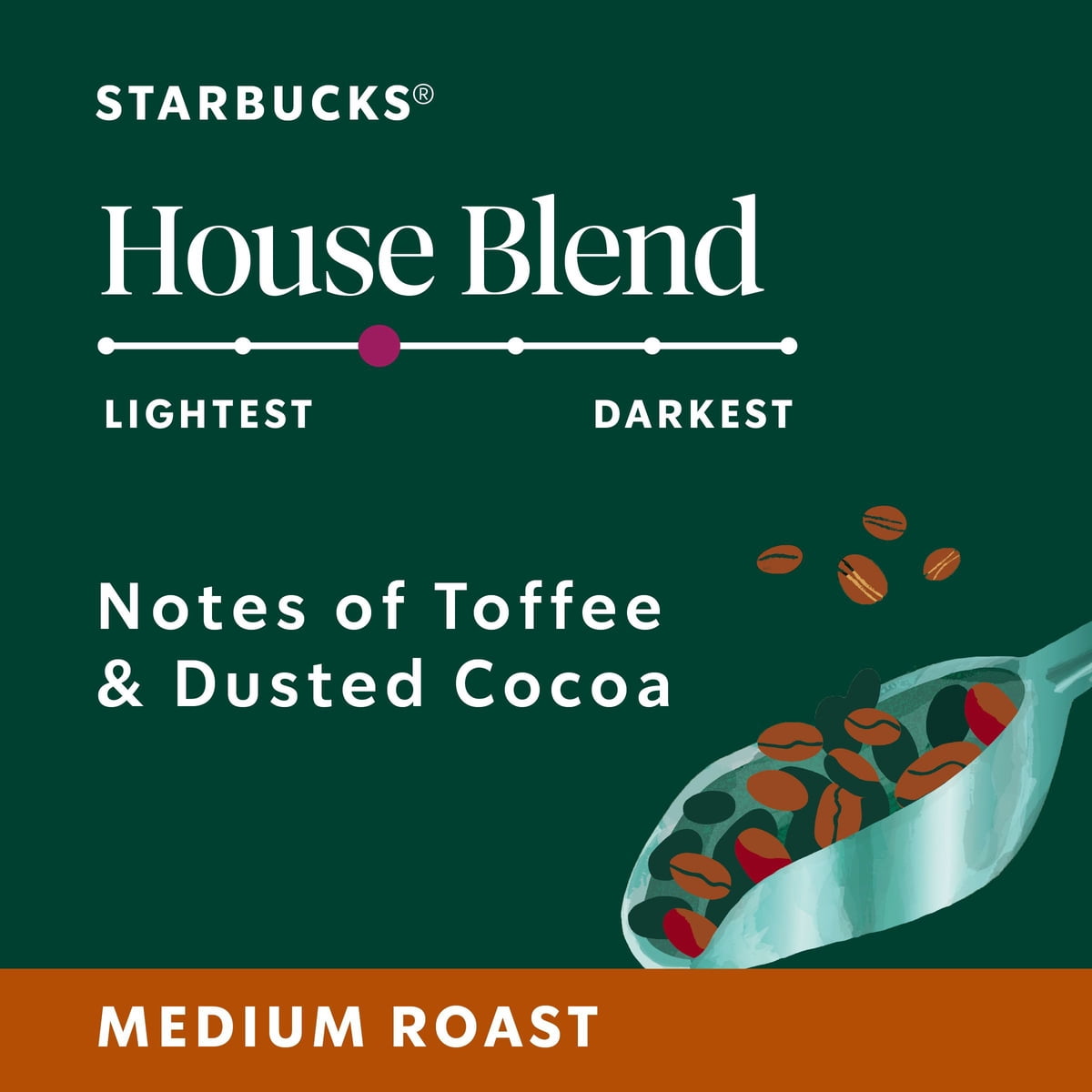 미국직구 Starbucks Medium Roast 907g / Starbucks Medium Roast Whole Bean, House Blend, 907g 4