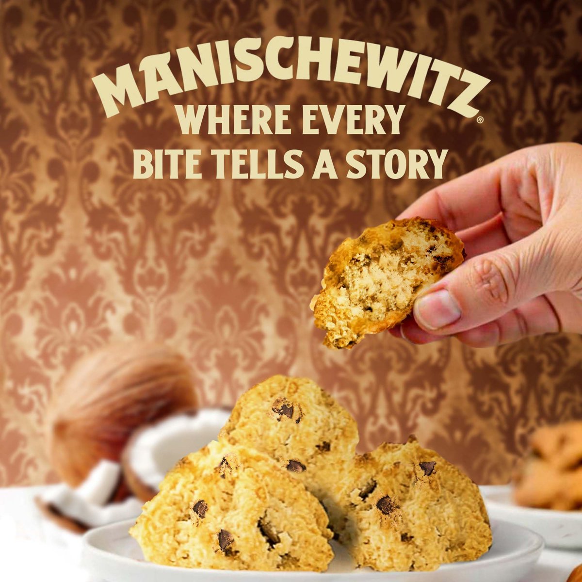 미국직구 3x Manischewitz Macaroon 초콜릿 283g 2팩 / 3x | Manischewitz Macaroon Chocolate Chip Cook 3