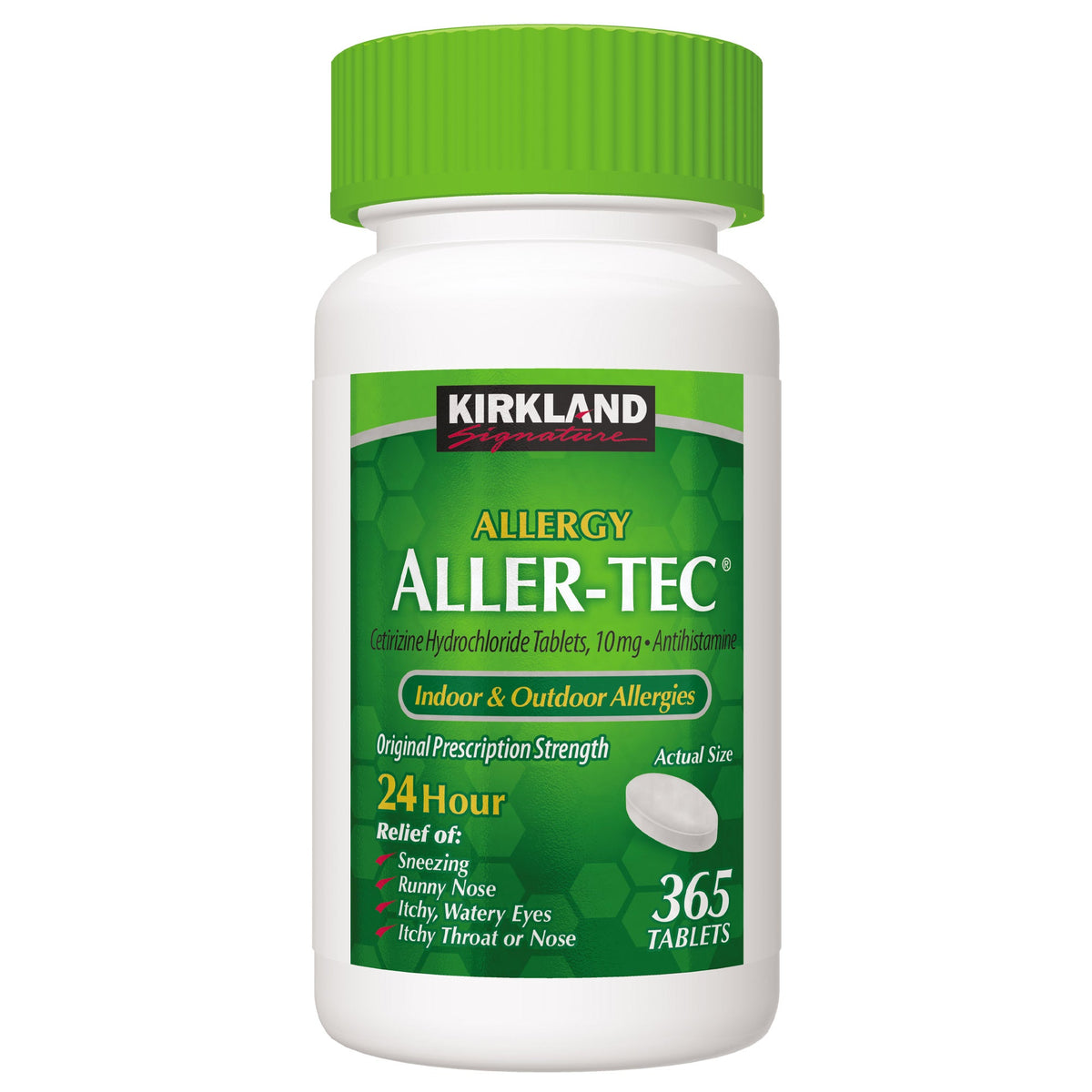 미국직구 커클랜드 생활건강 Kirkland Signature Aller-Tec, 365 Tablets
