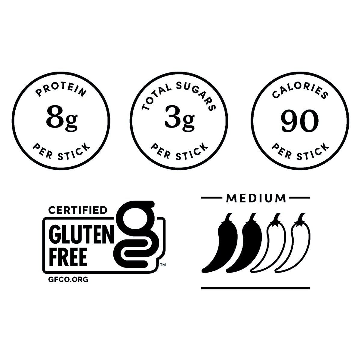 미국직구 bettergoods Hot Honey 227g / bettergoods Hot Honey Beef Sticks, 227g 3