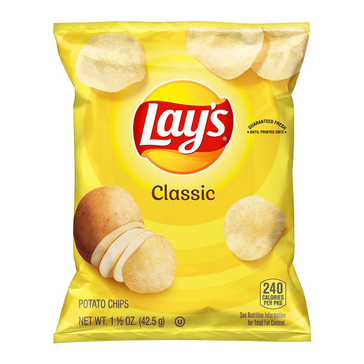 미국직구 레이즈 Potato Chips, Classic, 1.5 oz, 64 ct