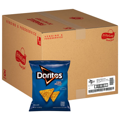 미국직구 도리토스 Tortilla Chips, Cool Ranch, 1.75 oz, 64 ct