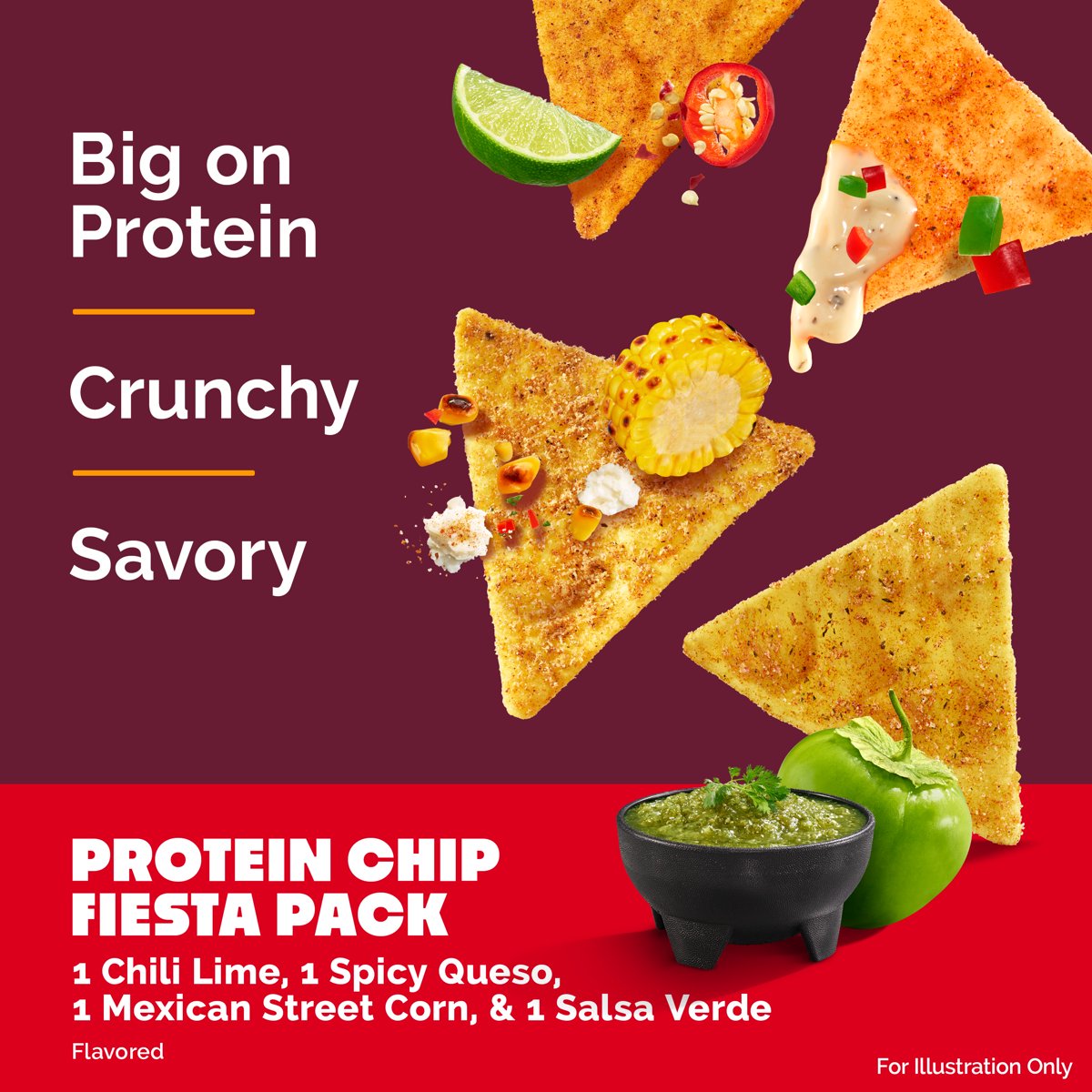미국직구 Quest Tortilla Style 18g / Quest Tortilla Style Protein Chips, Mixed Variety Fiesta P 3