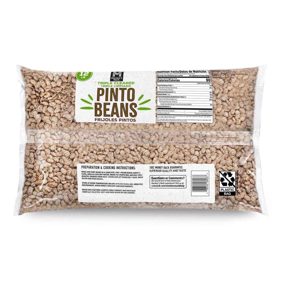 미국직구 멤버스마크 / Member's Mark Pinto Beans 12 lbs. 3