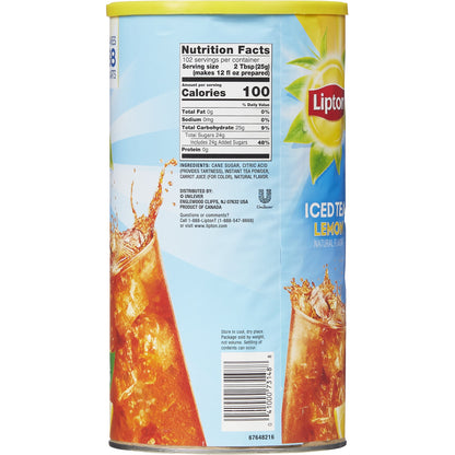 미국직구 Lipton Iced Tea Mix, Lemon, 5 lbs 9.8 oz