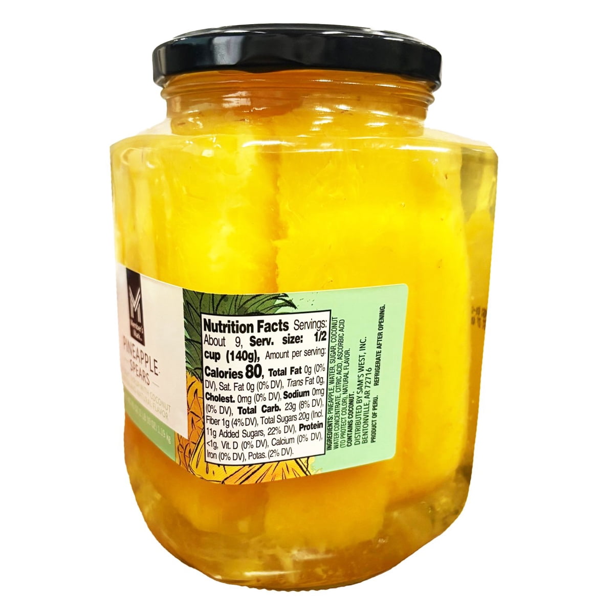 미국직구 멤버스마크 견과 1.2kg / Member's Mark Pineapple Spears in Coconut Water, 1.2kg 3