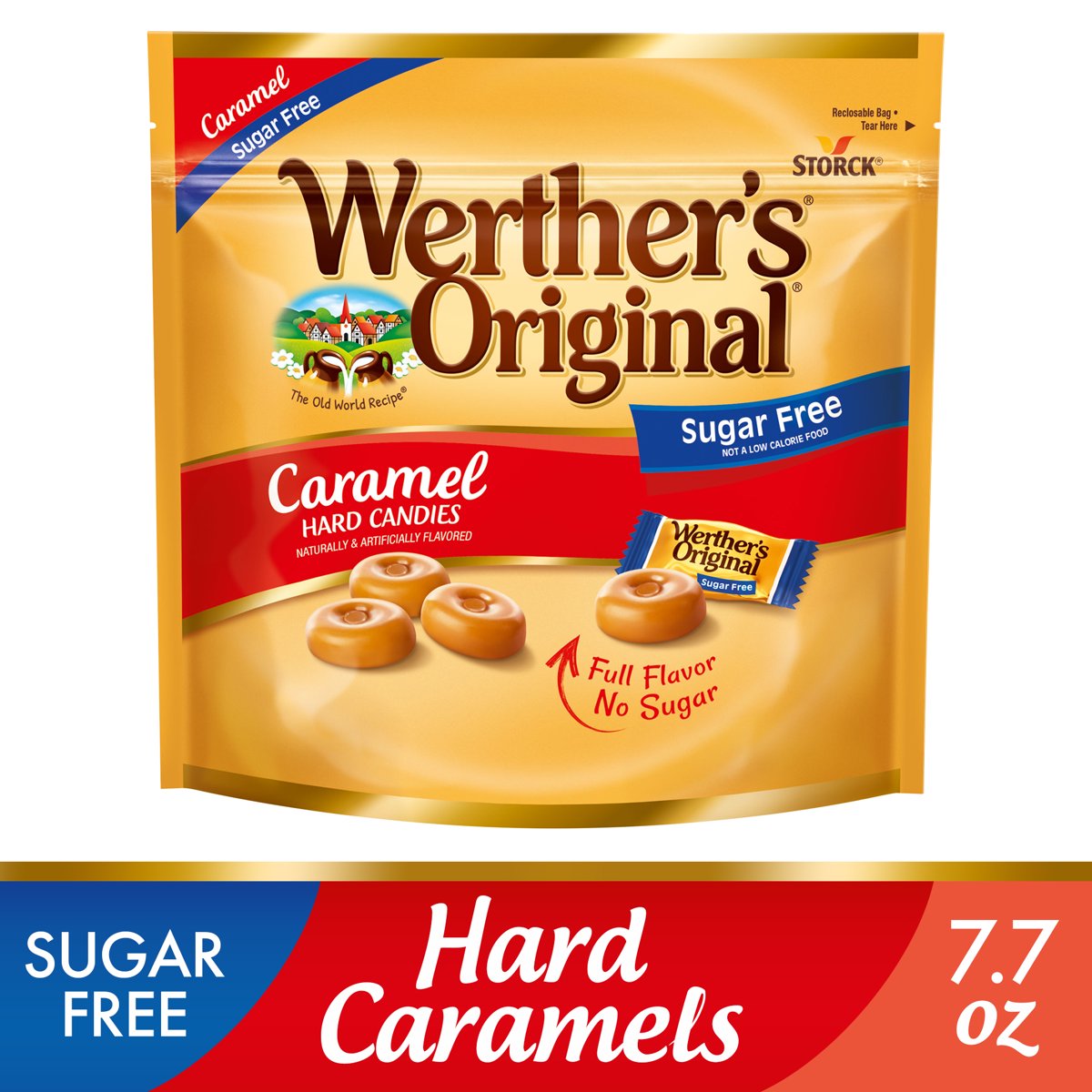 미국직구 Werther's 캔디 218g / Werther's Original Hard Sugar Free Caramel Candy, 218g 2