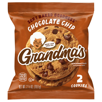 미국직구 Grandma's Cookies, Variety Pack, 2.5 oz, 33 ct