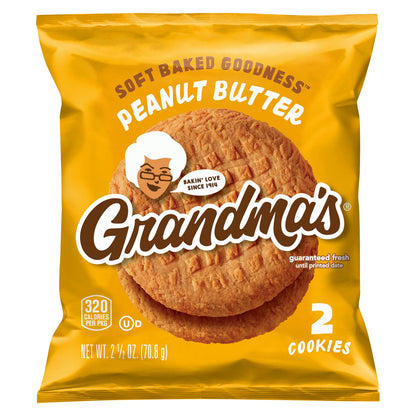 미국직구 Grandma's Cookies, Variety Pack, 2.5 oz, 33 ct