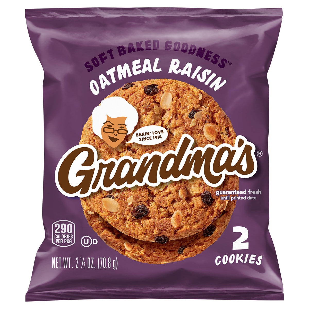 미국직구 Grandma's Cookies, Variety Pack, 2.5 oz, 33 ct