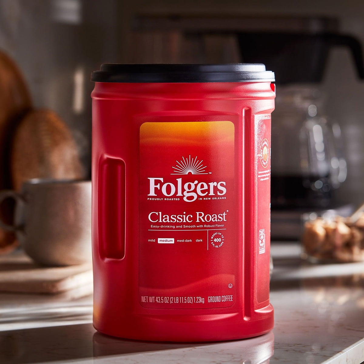 미국직구 Folgers 커피 1.2kg / Folgers Classic Medium Roast Ground Coffee, 1.2kg 6