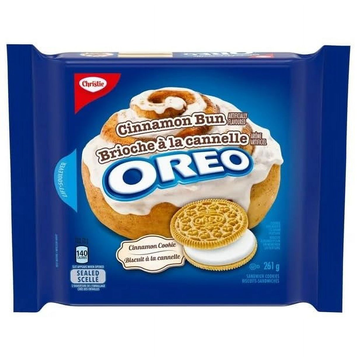 미국직구 4 Pack 과자 261g 4팩 / 4 Pack - Oreo Cinnamon Bun Sandwich Cookies 261g 3