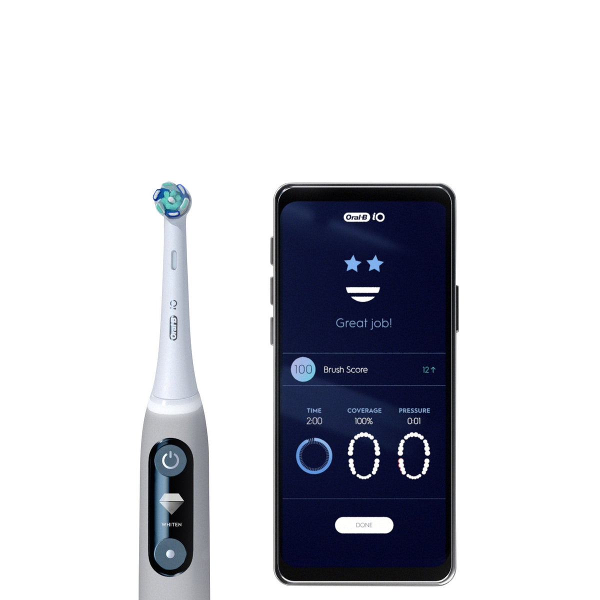 미국직구 오랄비 전동칫솔 Oral-B iO Series 6 Ultimate Clean Rechargeable Electric Toothbrush, 2-pack