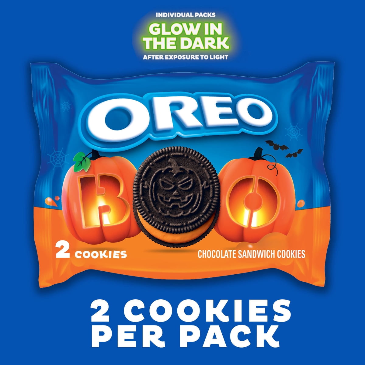 미국직구 OREO Fall Treats 과자 29g / OREO Fall Treats Orange Creme Sandwich Cookies, 29g, 40 pk. 3