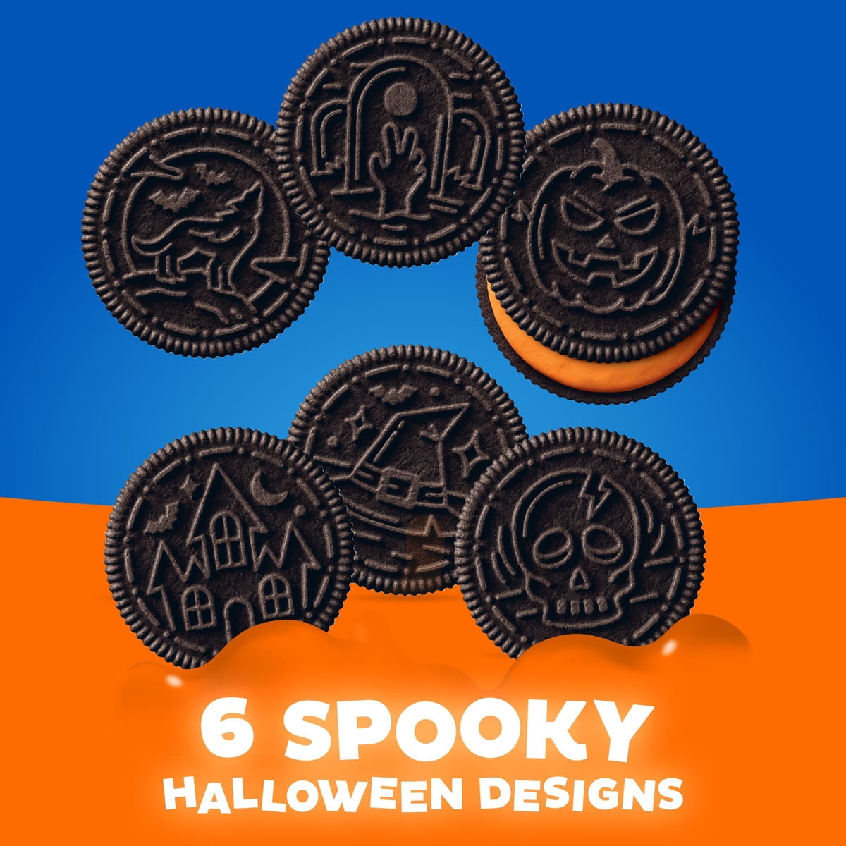 미국직구 OREO Fall Treats 과자 29g / OREO Fall Treats Orange Creme Sandwich Cookies, 29g, 40 pk. 4