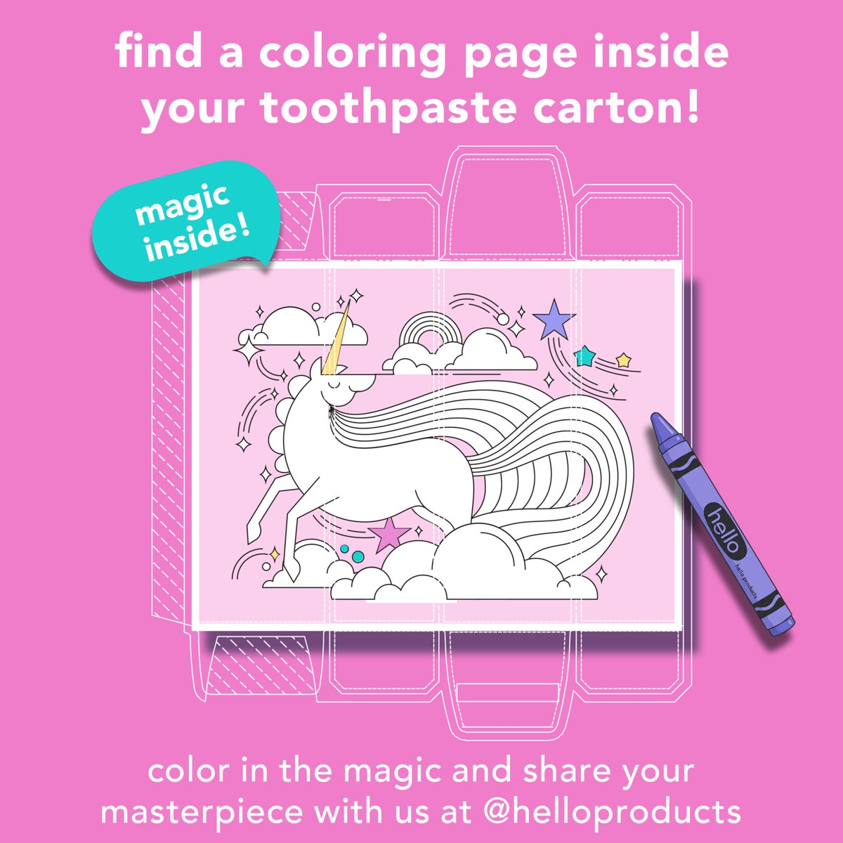 미국직구 hello Unicorn Sparkle 119g / hello Unicorn Sparkle Kids Toothpaste with Fluoride, Bub 6