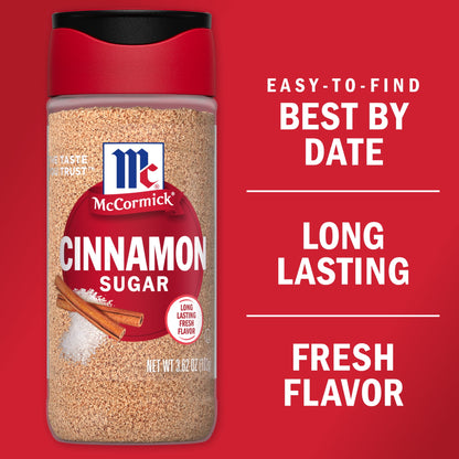 미국직구 맥코믹 Non-GMO Kosher Cinnamon Sugar, 3.62 oz Bottle