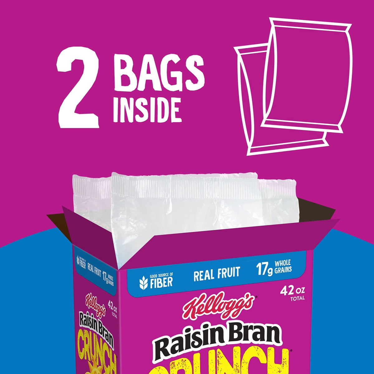 미국직구 Raisin Bran Crunch 1.2kg / Raisin Bran Crunch Cereal, 1.2kg 2