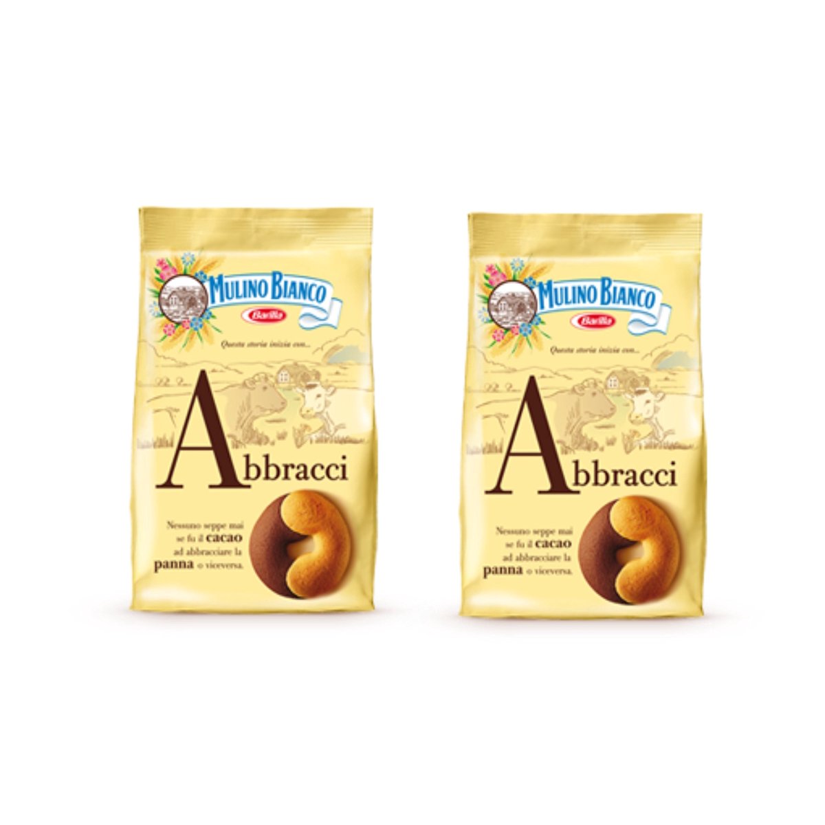 미국직구 3 Pack Mulino 과자 349g 3팩 / 3 Pack | Mulino Bianco Abbracci Cookies 349g Each (2 Items 2