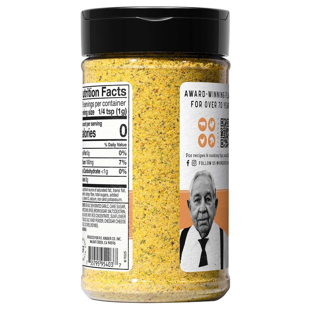 미국직구 Kinder's Tavern Garlic 289g / Kinder's Tavern Garlic & Cheddar Burger Seasoning, 289g 7