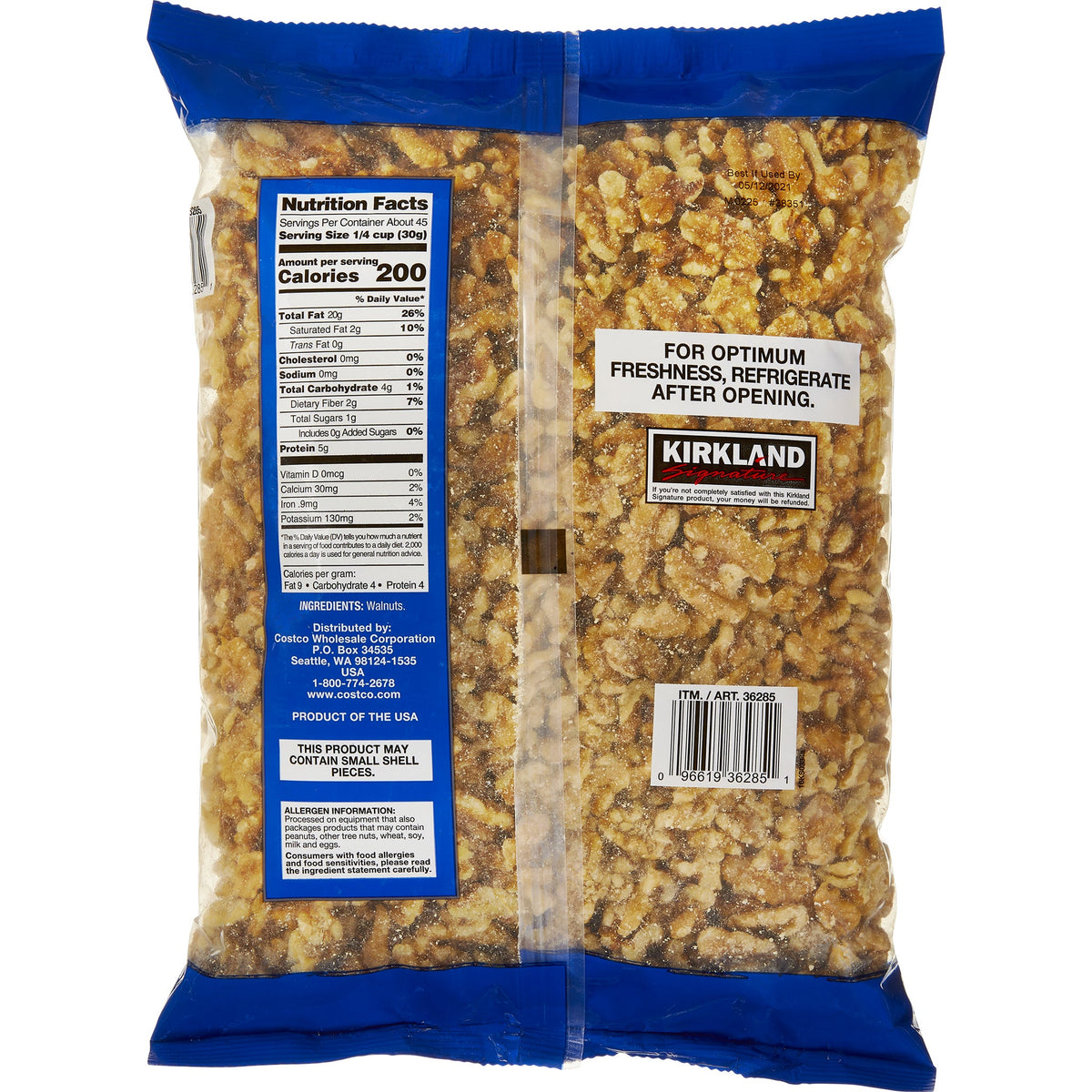 미국직구 Kirkland Signature Walnuts, Baking Nuts, 3 lbs
