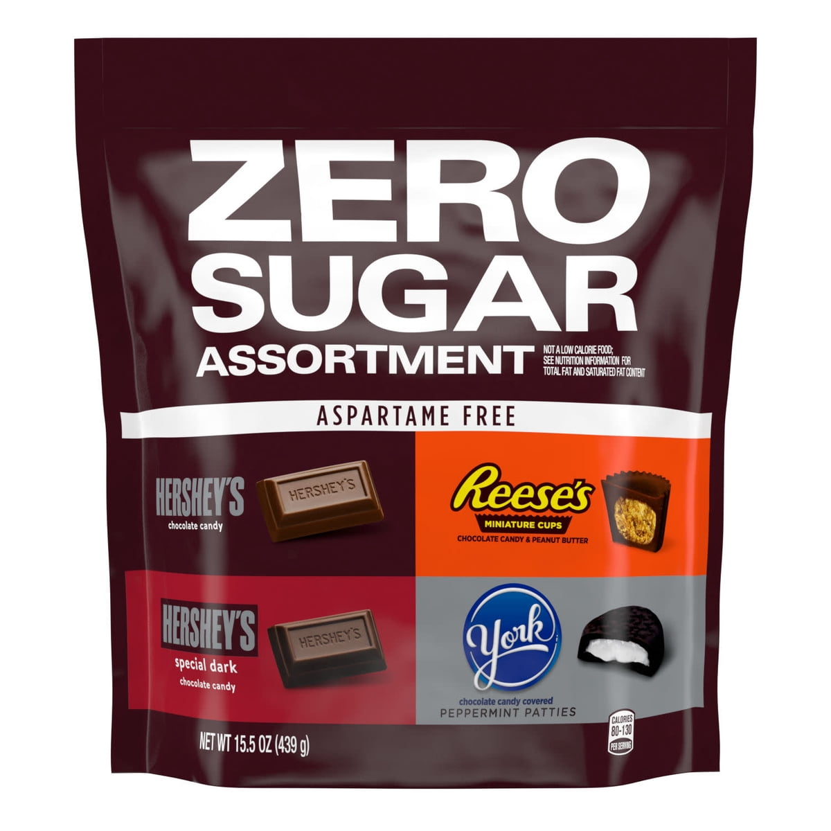 미국직구 Hershey's 캔디 439g / Hershey's, Reese's And York Zero Sugar Assorted Flavored Candy, V 2